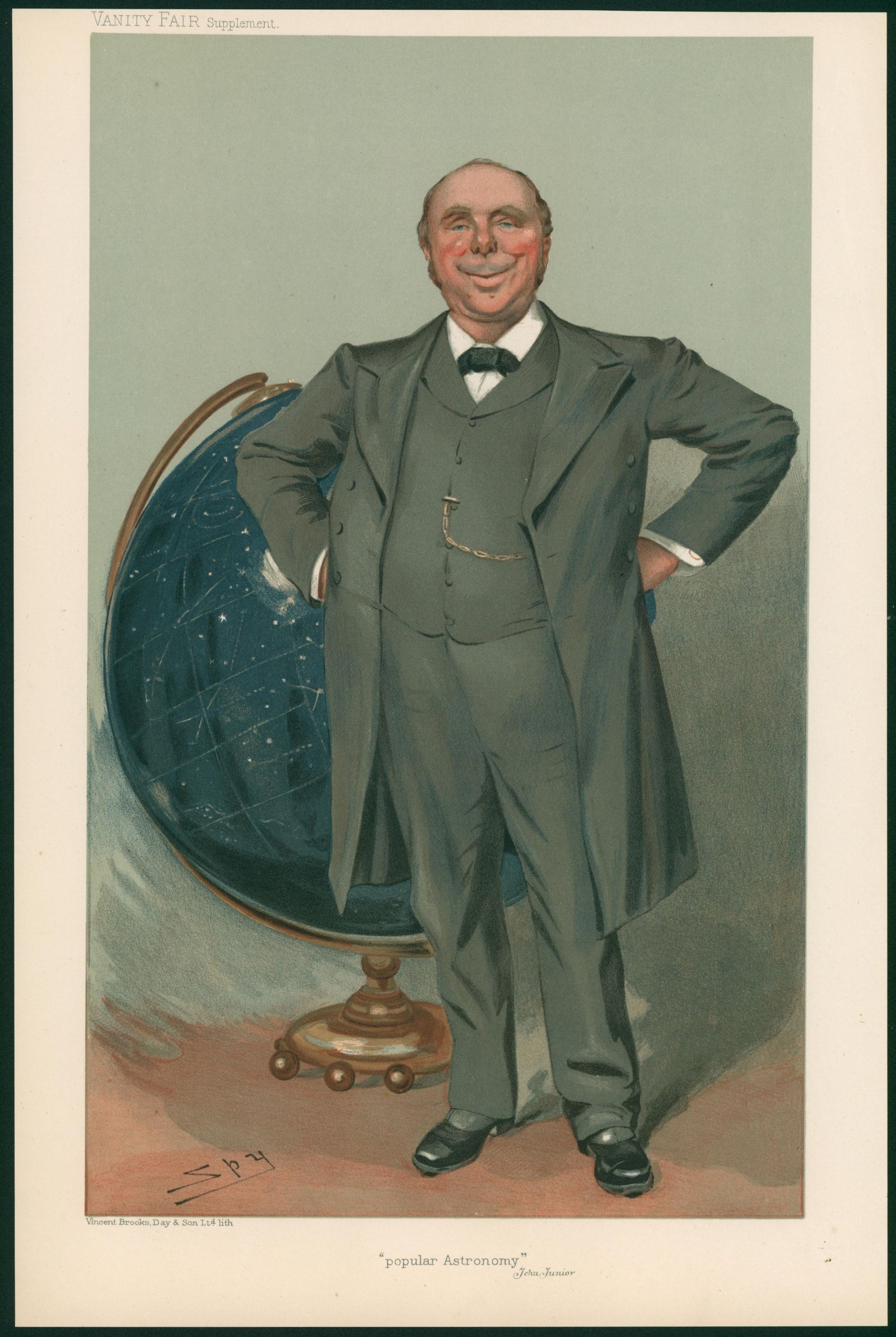 Sir Robert Stawell Ball- Vanity Fair Illustration