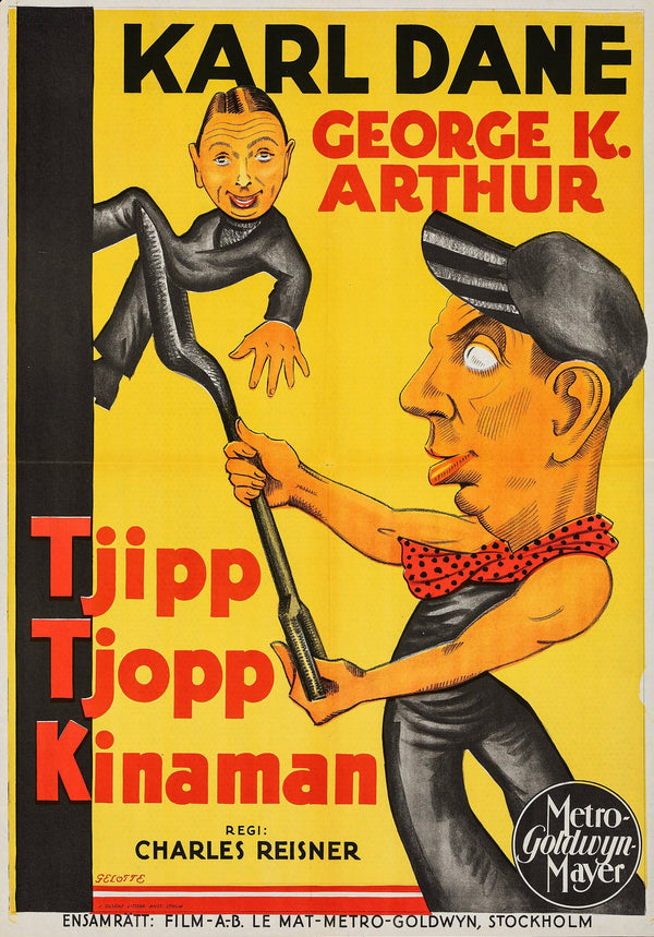 China Bound, Swedish Release - Authentic Vintage Poster