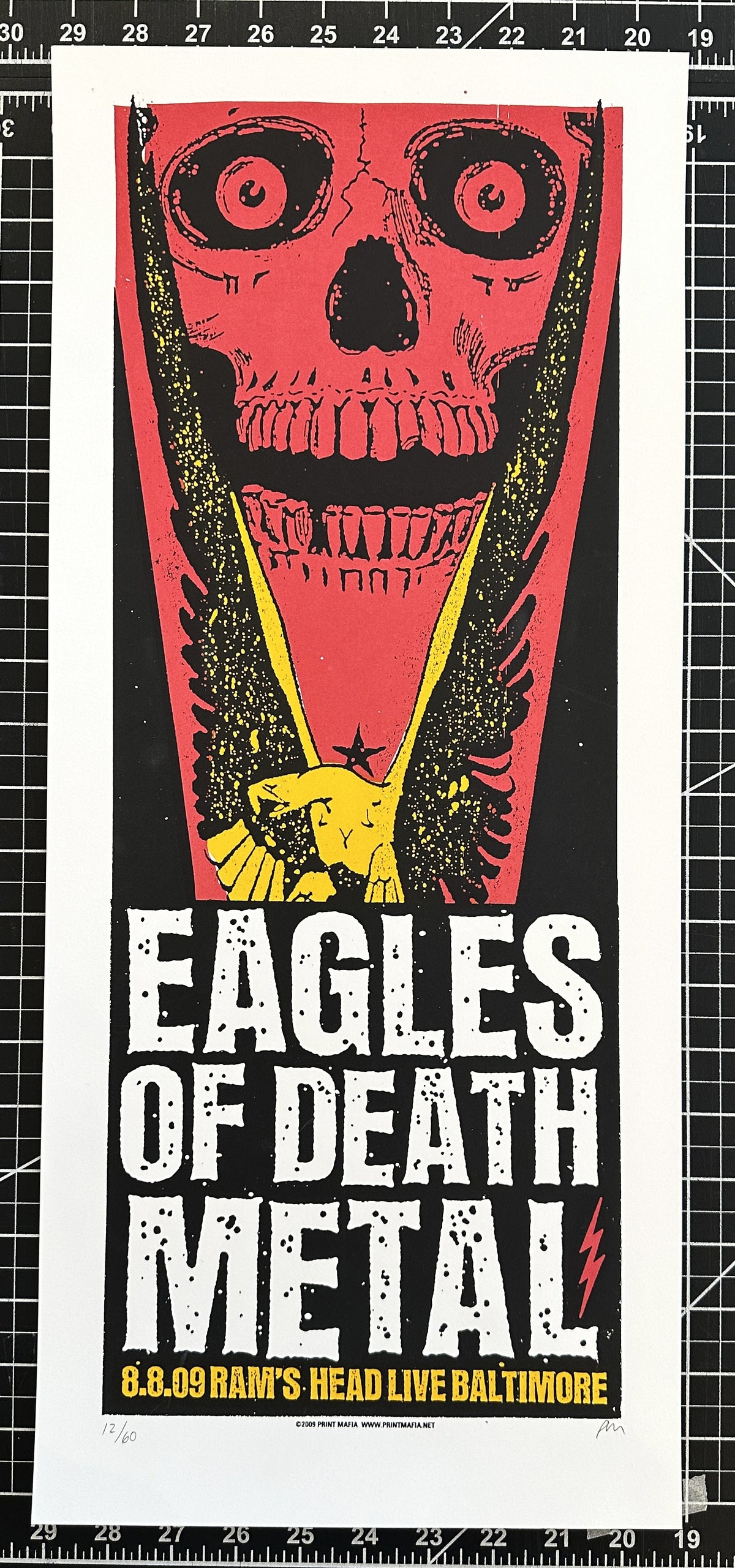 Eagles Of Death Metal, Signed (#12/60) - Original Vintage Poster