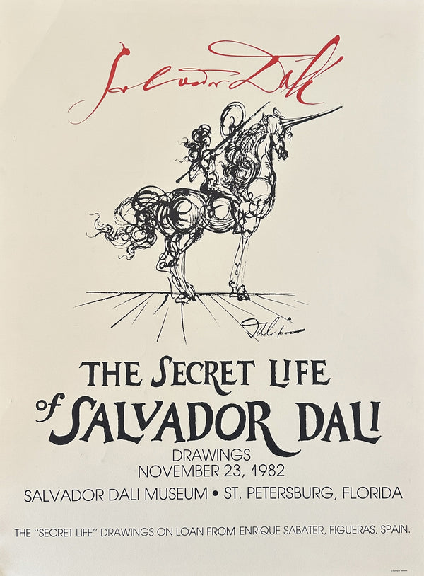 The Secret Life of Salvador Dali - Authentic Vintage Poster