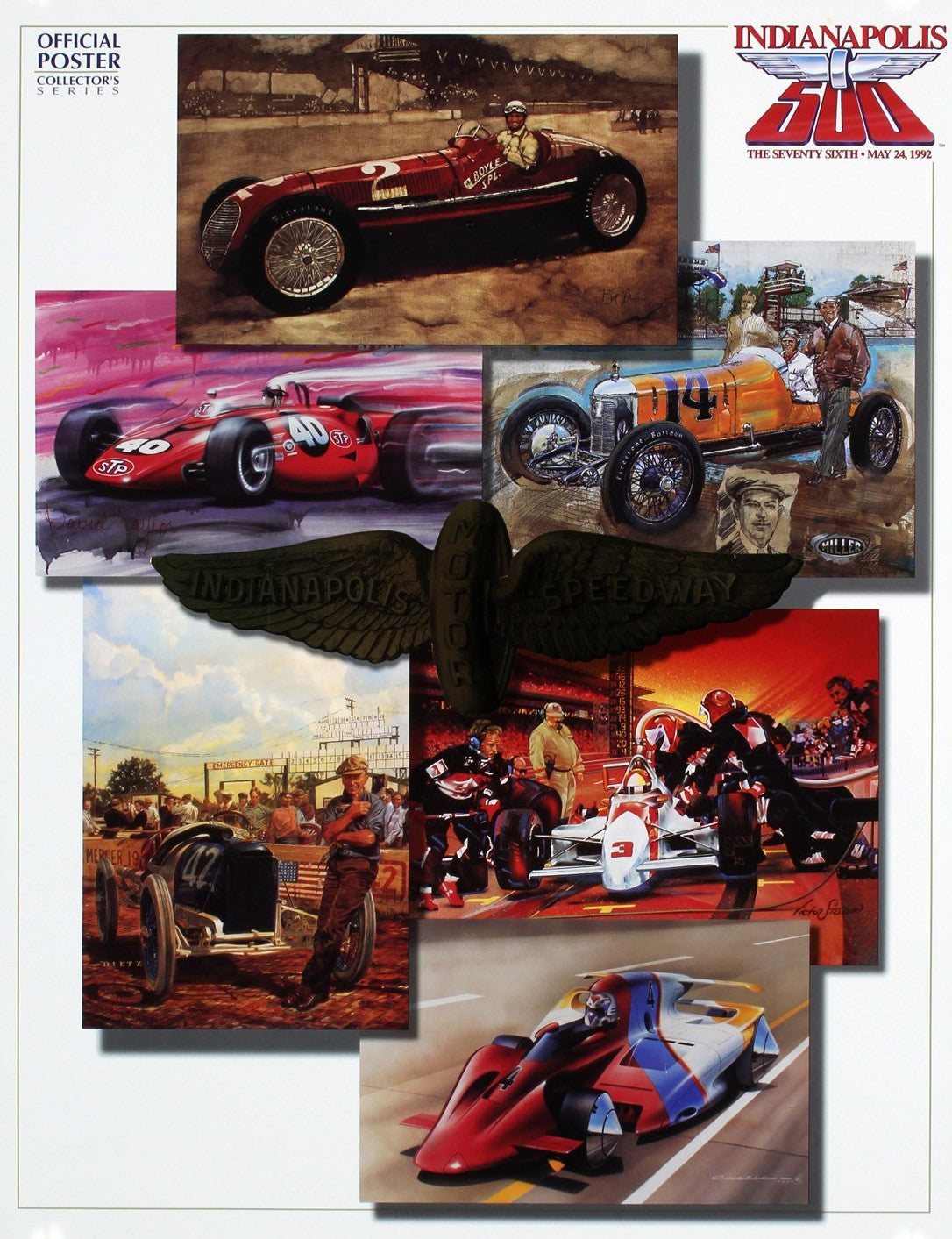 Indy 500, Collector's Series - Authentic Vintage Poster