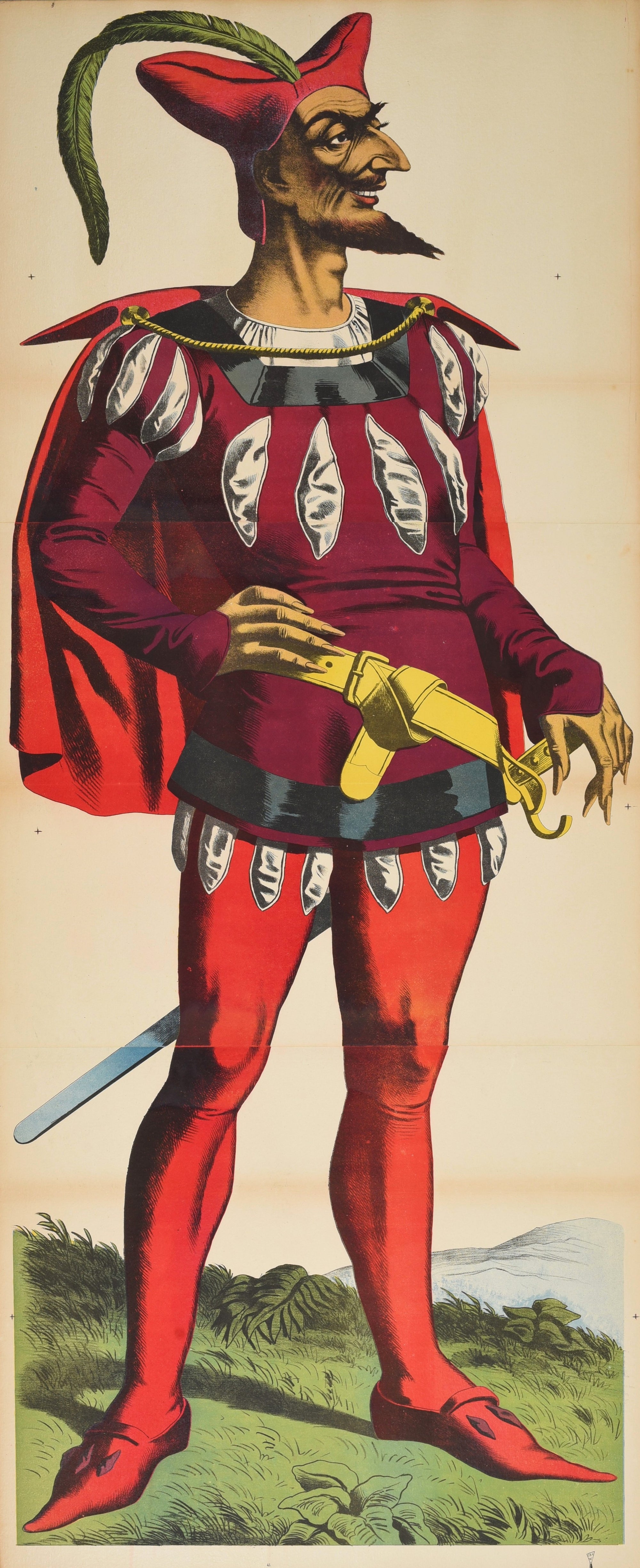 Wissembourg, Devil N°45 - Authentic Vintage Poster
