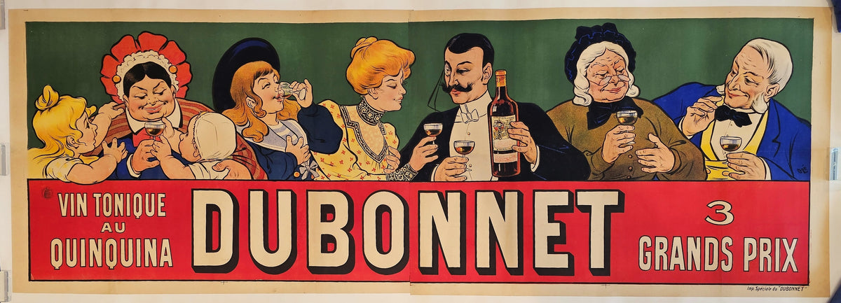 Dubonnet by Eugène Ogé - Authentic Vintage Poster
