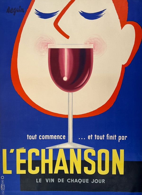 L’Echason by Seguin - Authentic Vintage Poster