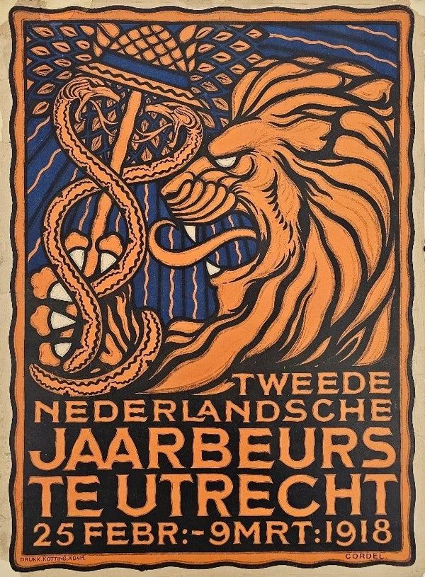 Netherlands Trade Fair  - Original Vintage Poster
