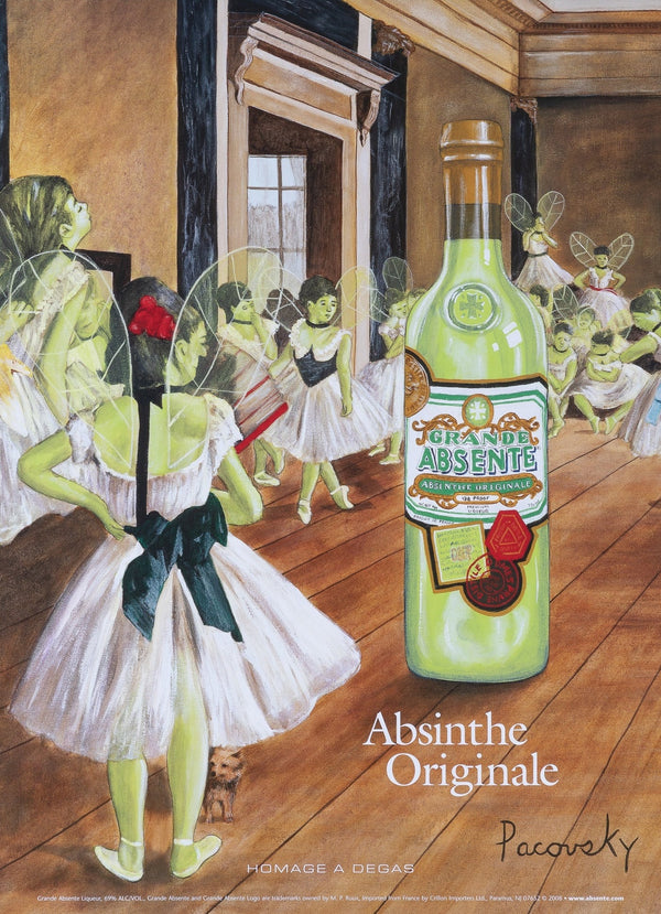 Homage to Degas, Absinthe - Original Vintage Poster
