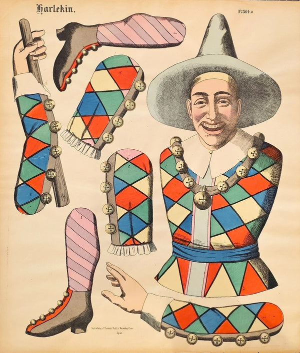 Wissembourg, Cut Out Game - Original Vintage Poster