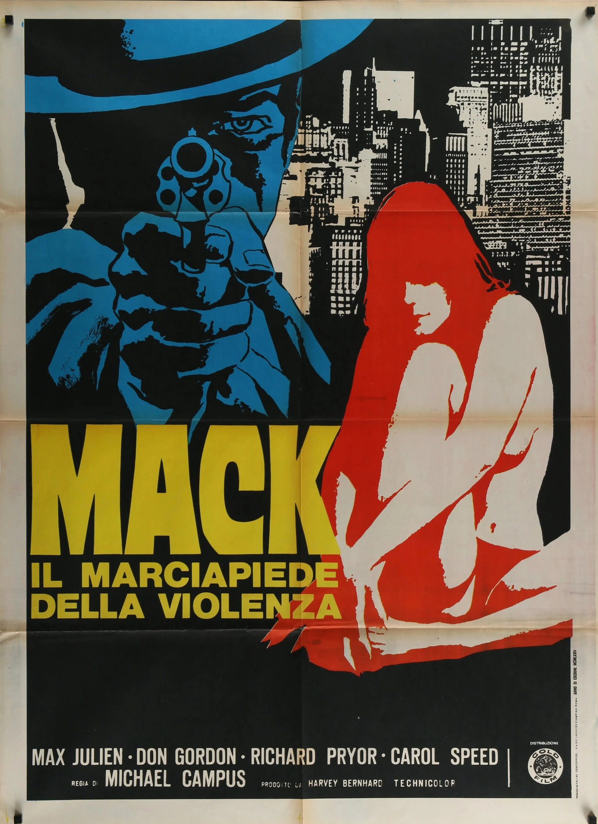 MACK Italian 1p 1974 AIP - Original Vintage Poster