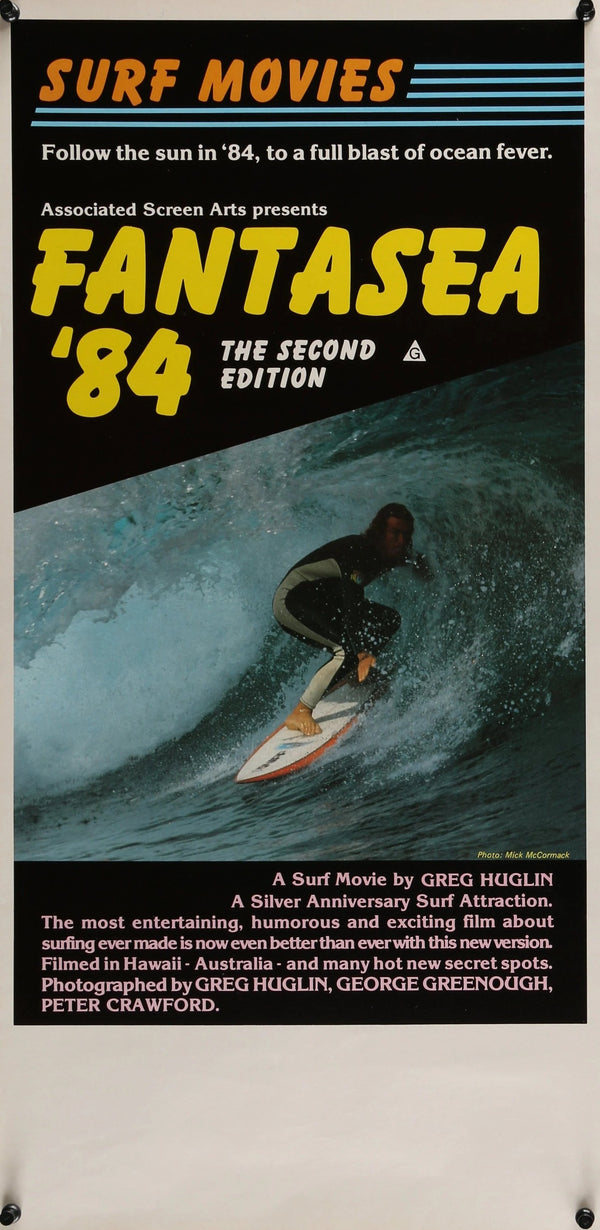Fantasea Surf Movies, Australian Release - Original Vintage Poster