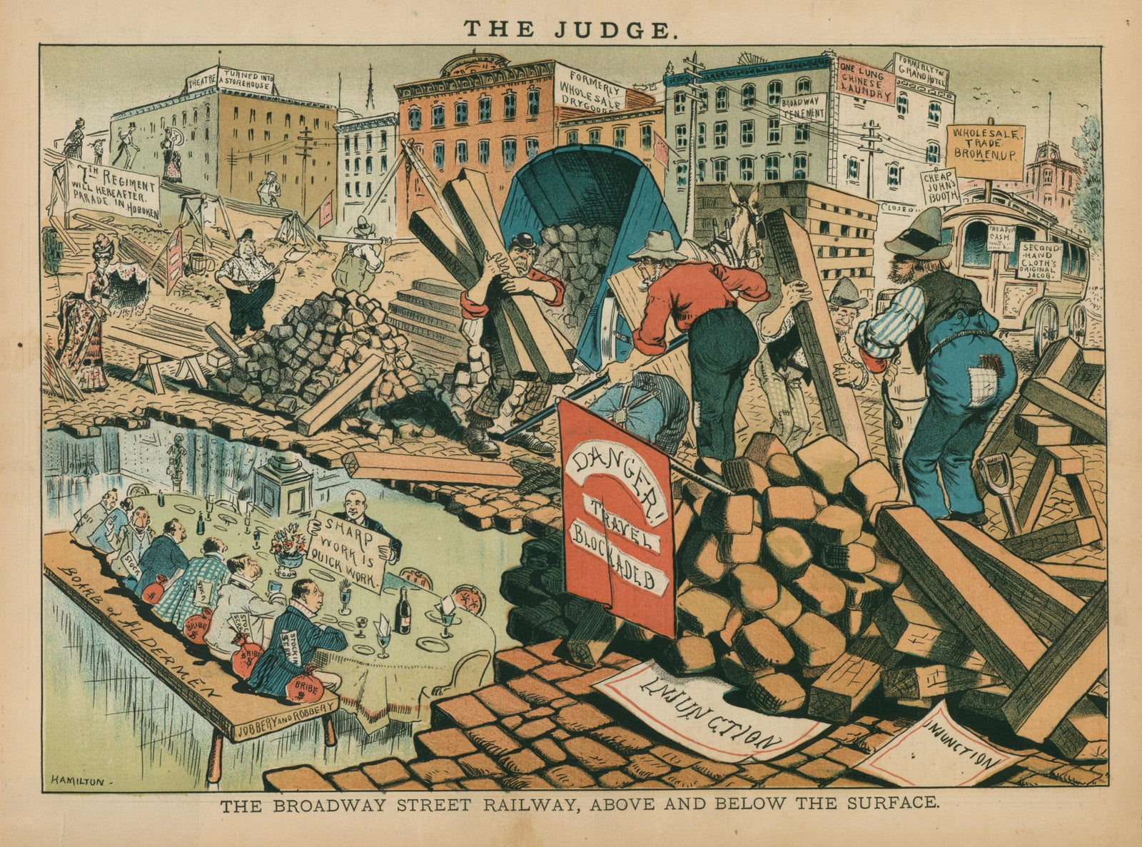 Judge Illustrations 17 - Original Vintage Illustration