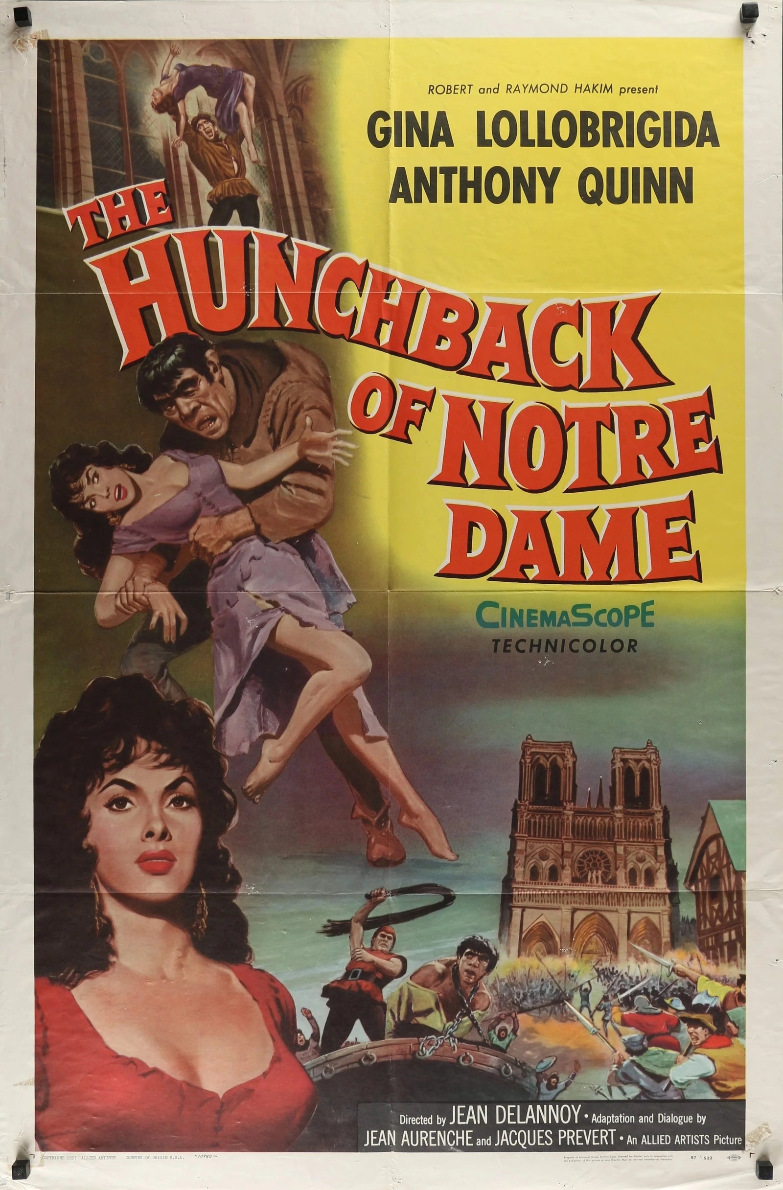 The Hunchback of Notre Dame - Original Vintage Poster