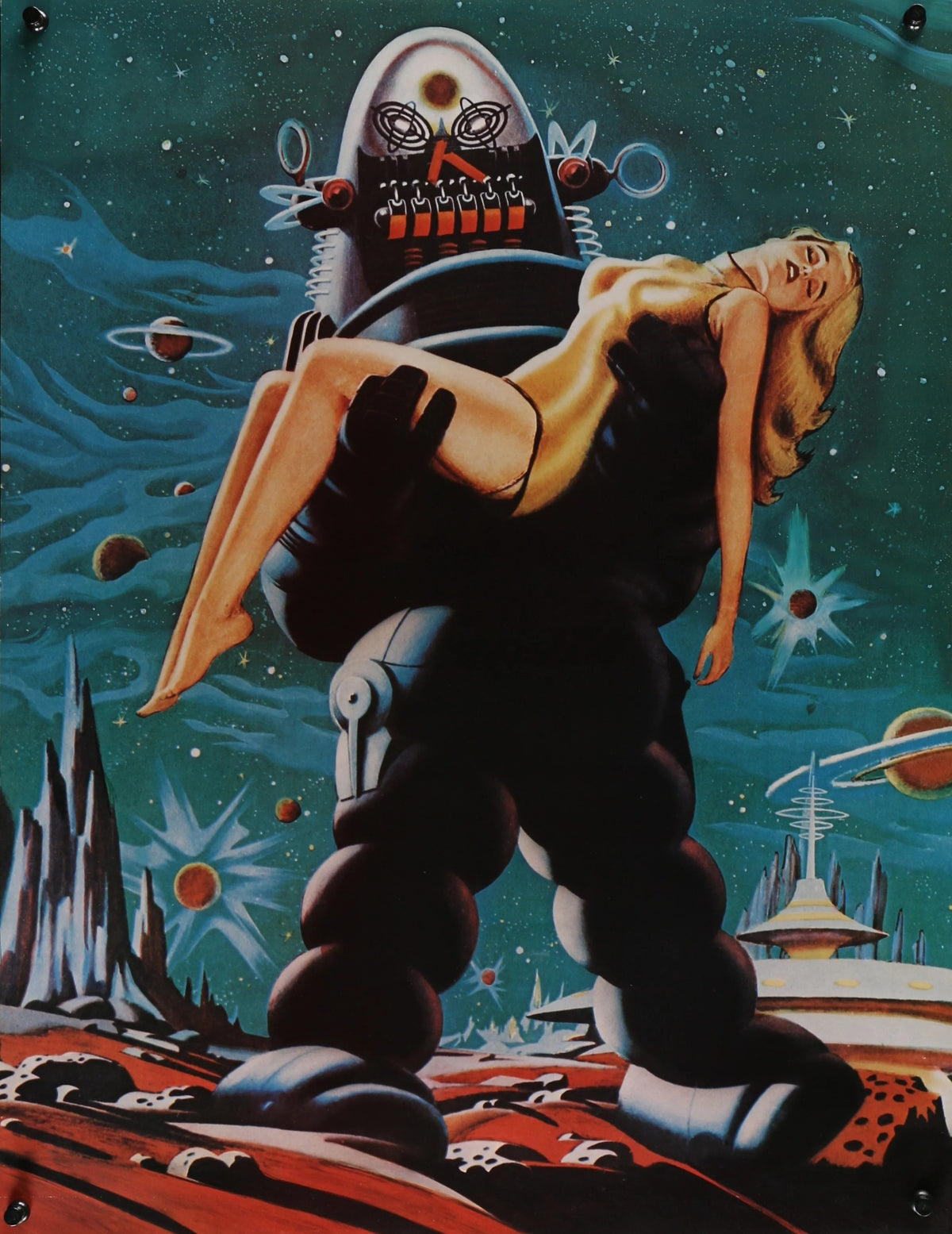 Forbidden Planet 2-sided 17x22 special poster 1978 - Original Vintage Poster