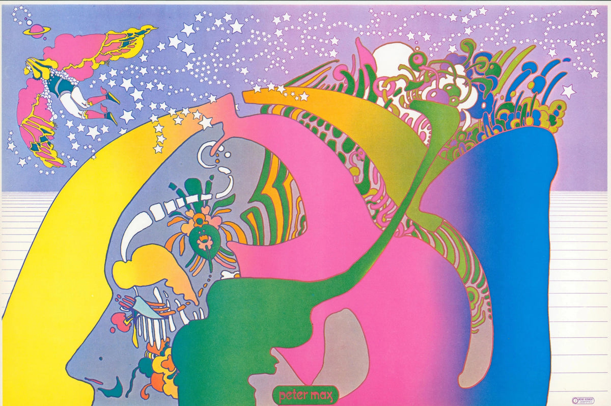 Nutriment Number Two, Peter Max Re-Issue - Original Vintage Poster