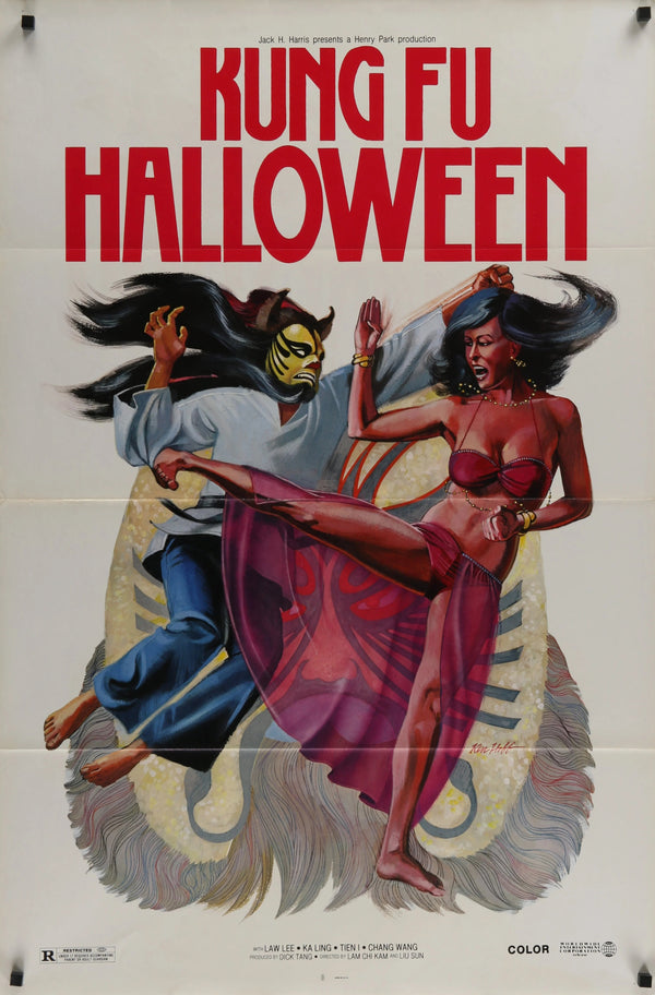 Kung Fu Halloween - Original Vintage Poster