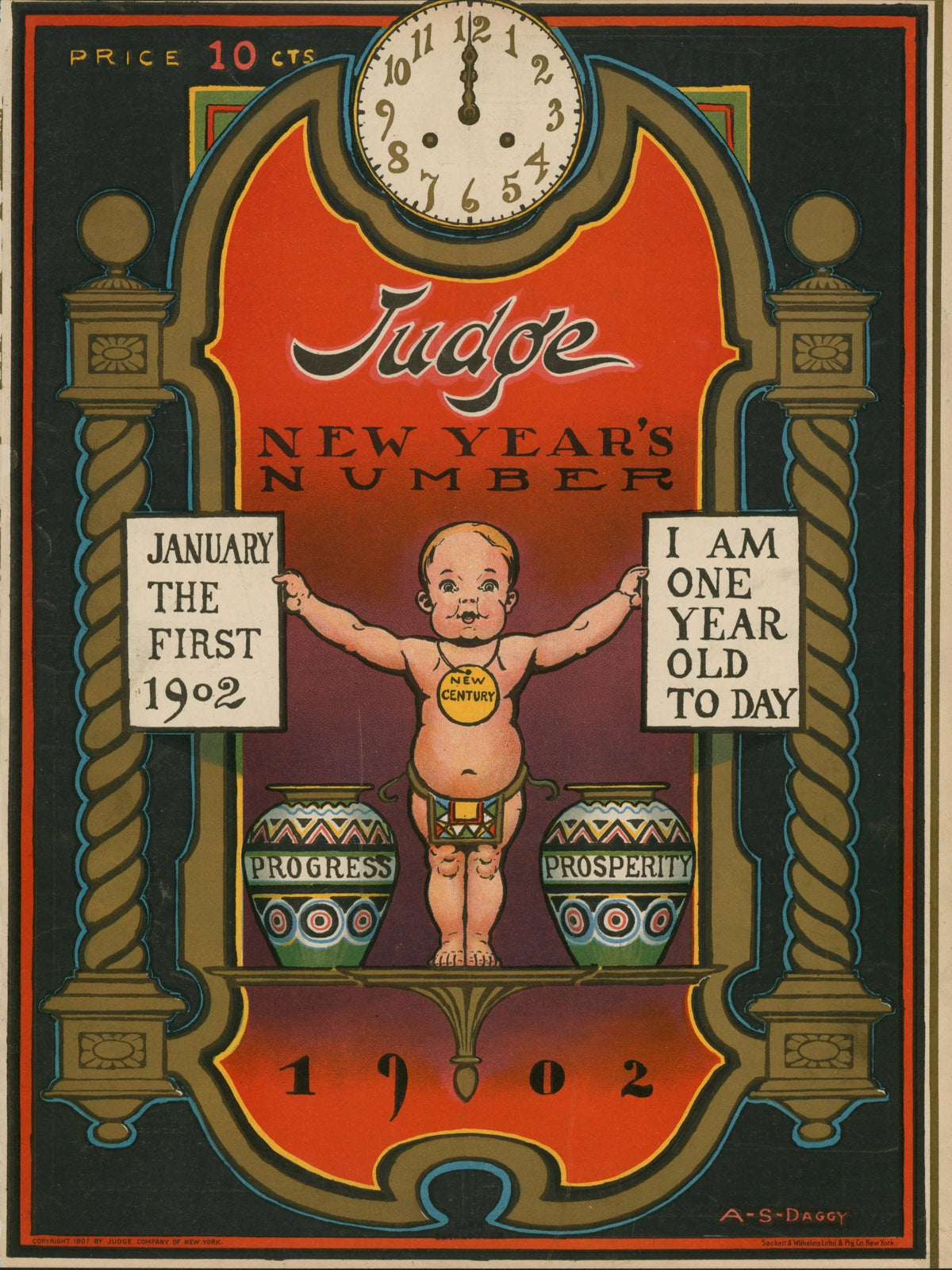 Judge Cover 20 - Original Vintage Cover Art: