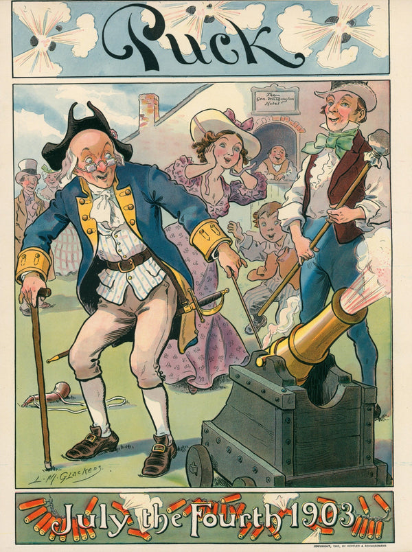 Puck Cover 15 - Original Vintage Cover Art: