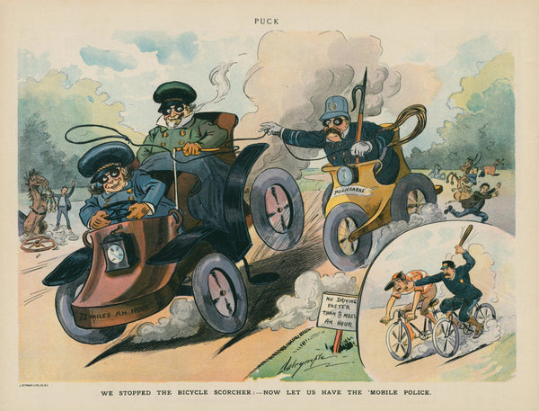 Puck Illustration 48 - Original Vintage Illustration