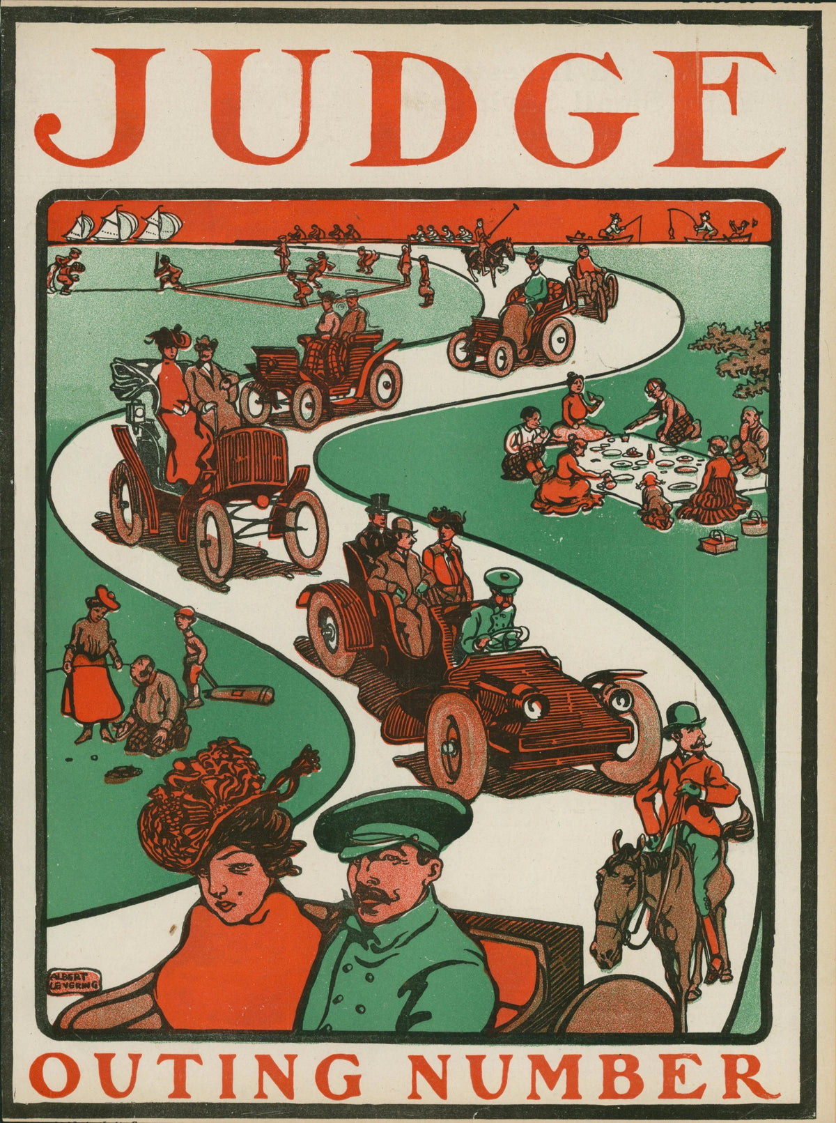 Judge Cover 14 - Original Vintage Cover Art: