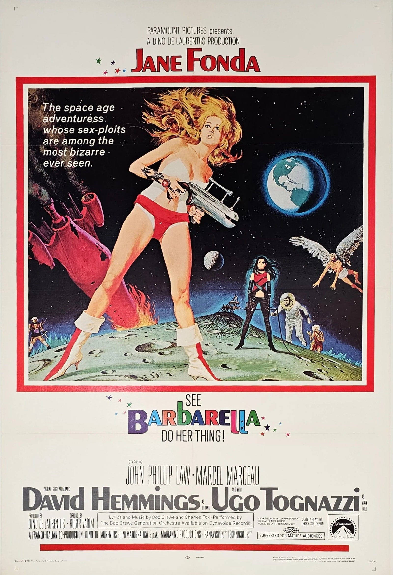 Barbarella, Original Movie Poster - Original Vintage Poster
