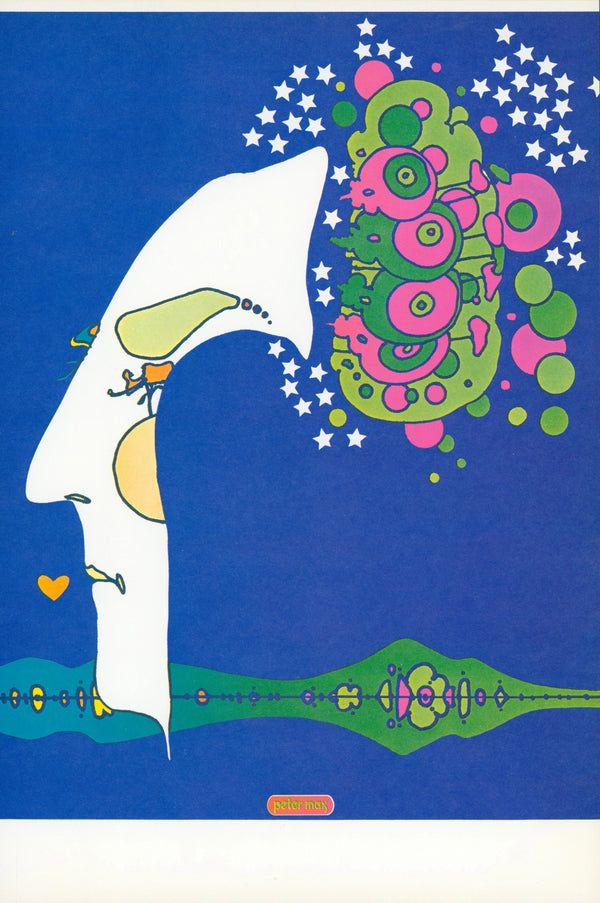 Midnight Dream, Peter Max Re-Issue - Original Vintage Poster
