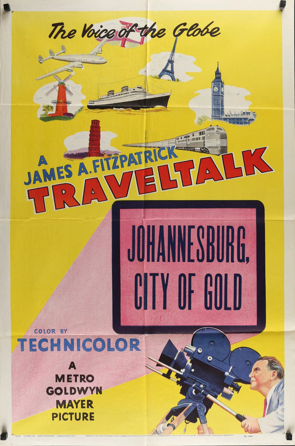 TRAVELTALK 1sh 1953 - Original Vintage Poster