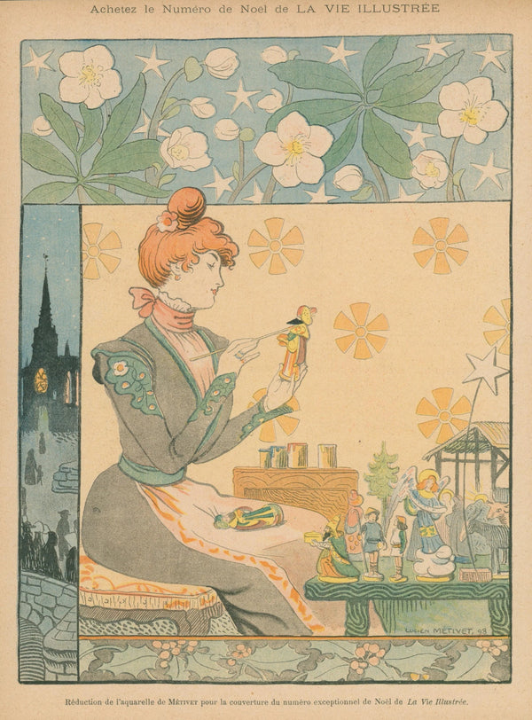 Painted Life, La Vie Illustrée - Original Vintage Cover Art: