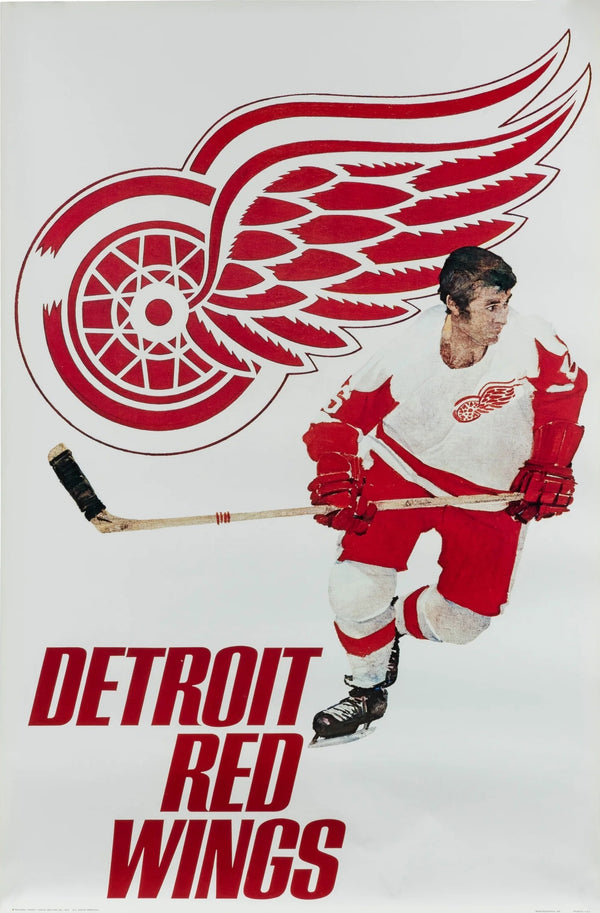 Detroit Red Wings - Original Vintage Poster