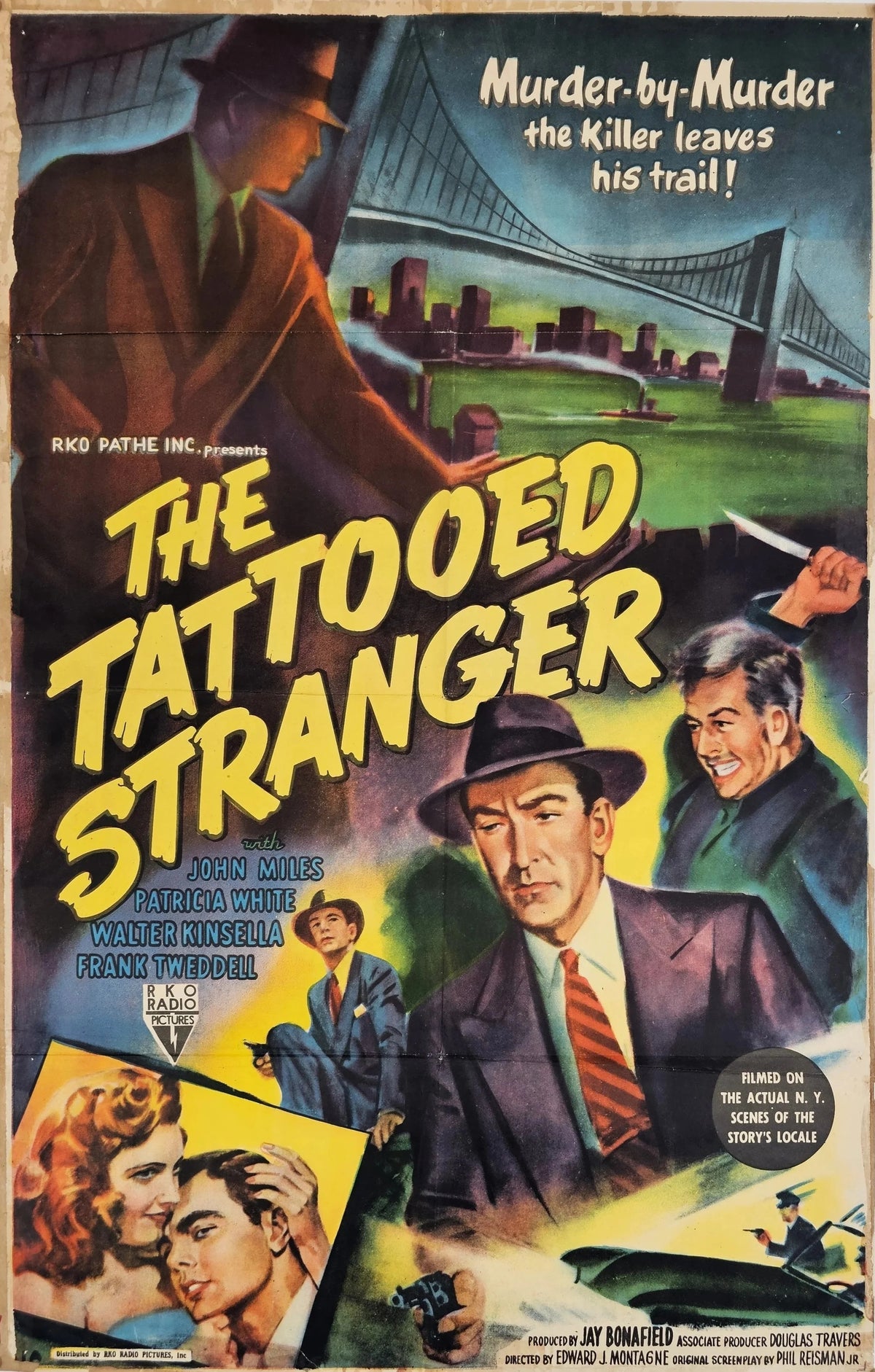The Tattooed Stranger - Original Vintage Poster