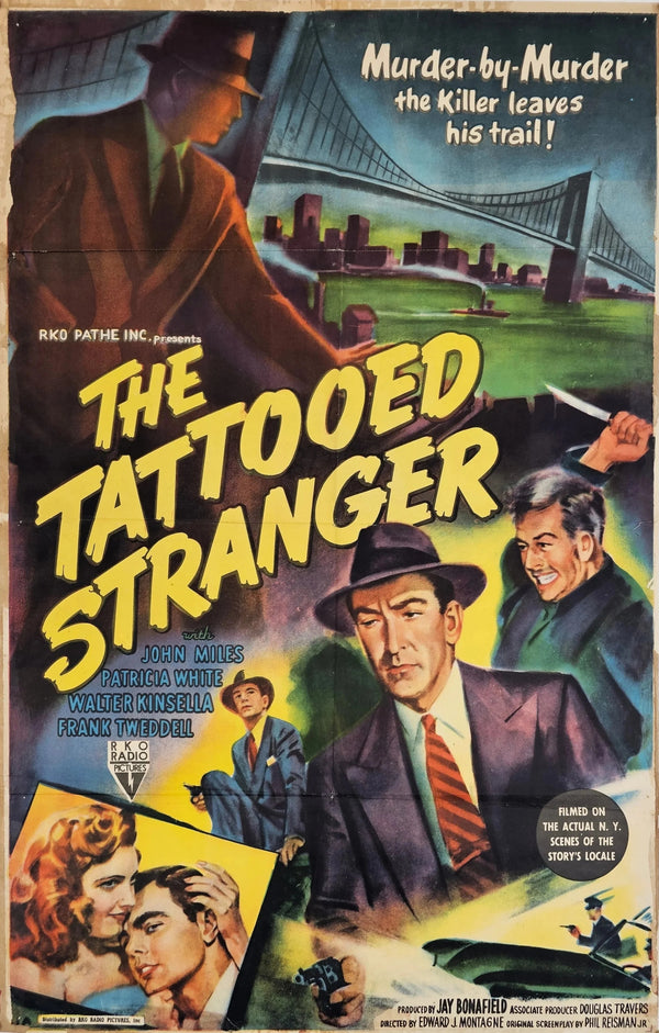 The Tattooed Stranger - Original Vintage Poster