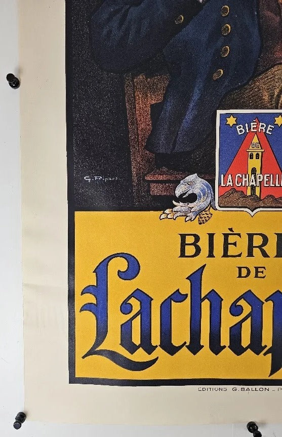 Bières de Lachapelle - Original Vintage Poster