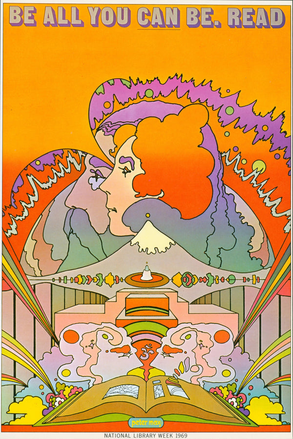 Read, Peter Max (Re-Issue) - Original Vintage Poster