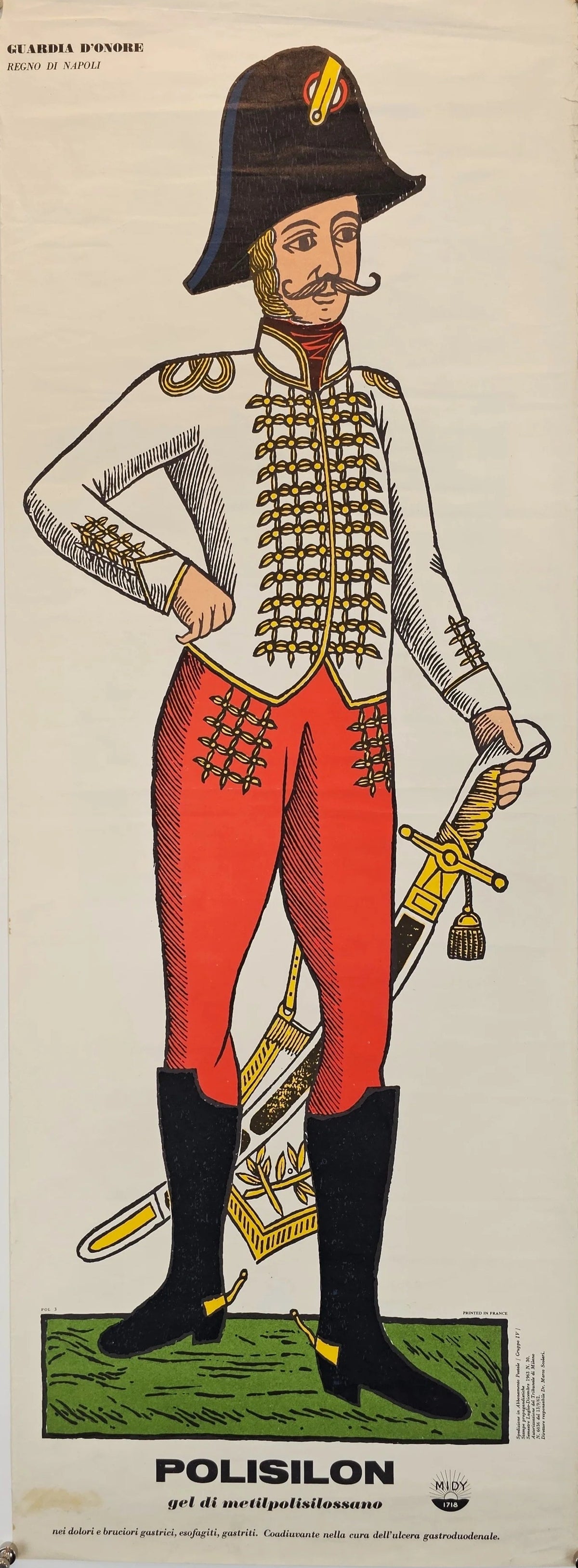 Honor Guard, Polisilon Pharmaceuticals  - Original Vintage Poster