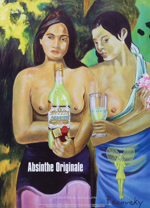 Homage to Gaugin, Absinthe - Original Vintage Poster
