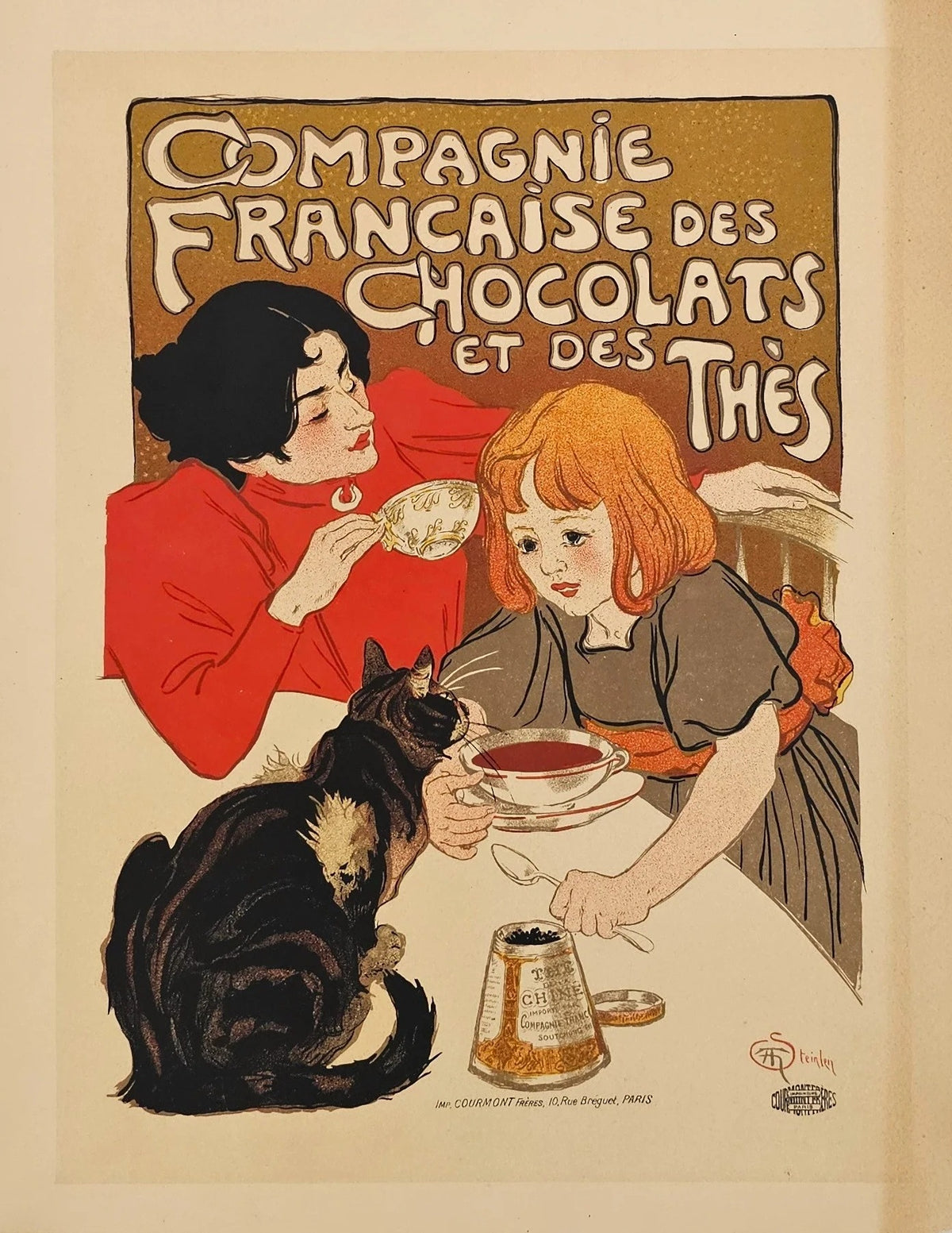 Compagnie Française des Chocolats, Les Maîtres de l'Affiche - Original Vintage Poster
