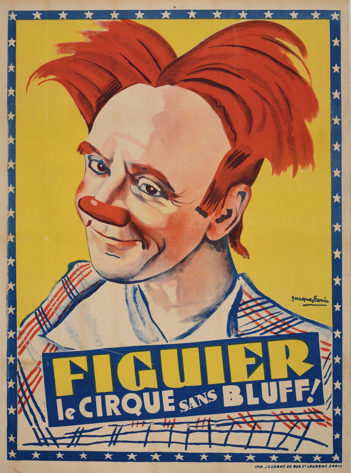 Figuier le Cirque - Original Vintage Poster