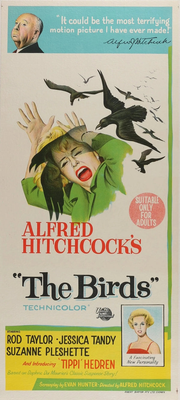 The Birds, Australian Daybill - Original Vintage Poster