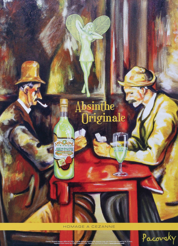 Homage to Cezanne, Absinthe - Original Vintage Poster