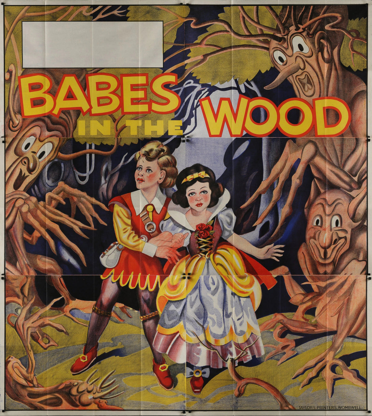 Babes in the Woods - Original Vintage Poster
