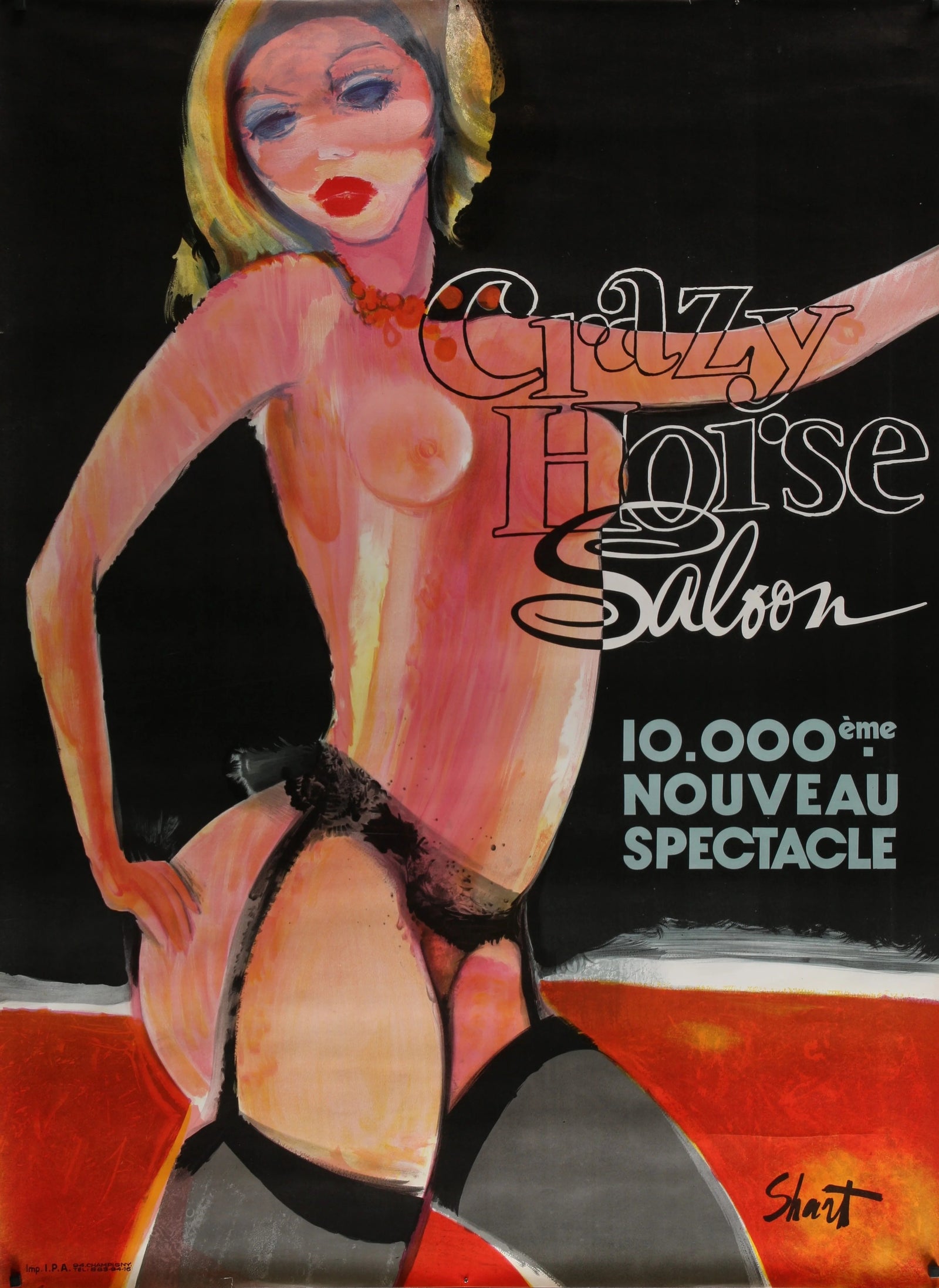 Crazy Horse - Original Vintage Poster