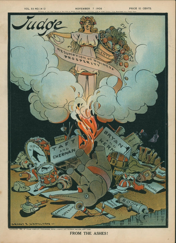 Judge Cover 2 - Original Vintage Cover Art: