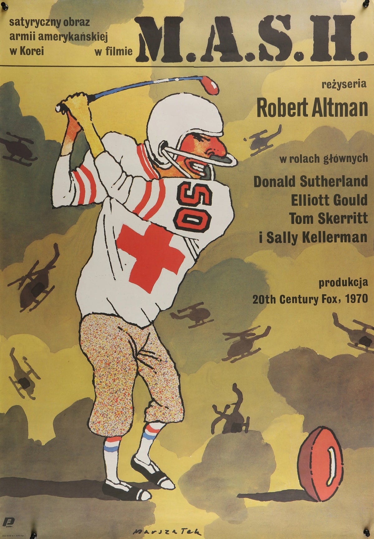 M.A.S.H., Polish Release - Original Vintage Poster