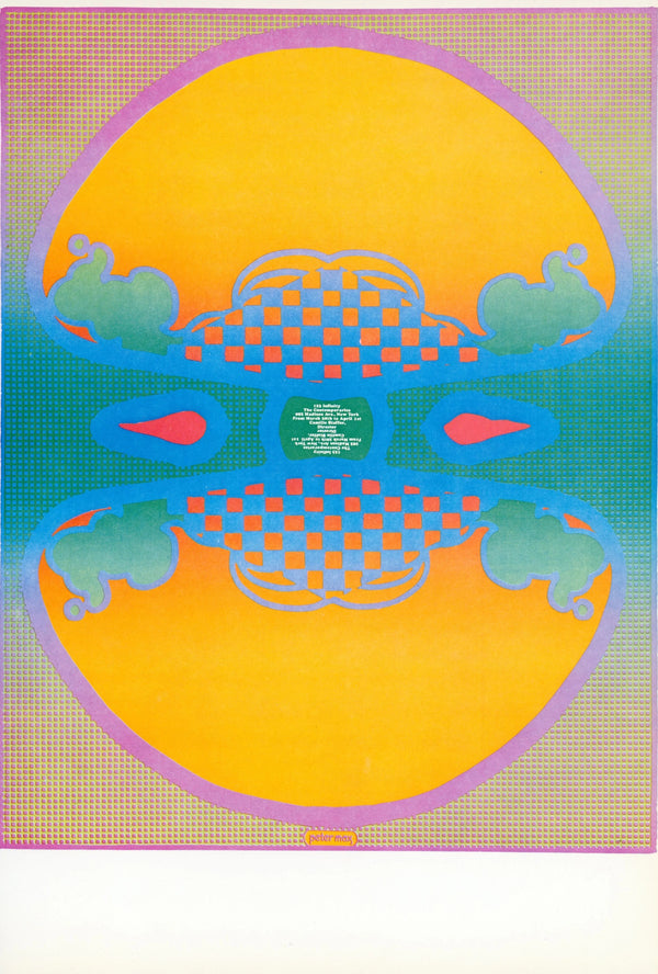 1, 2, 3, Infinity, Peter Max (Re-Issue) - Original Vintage Poster