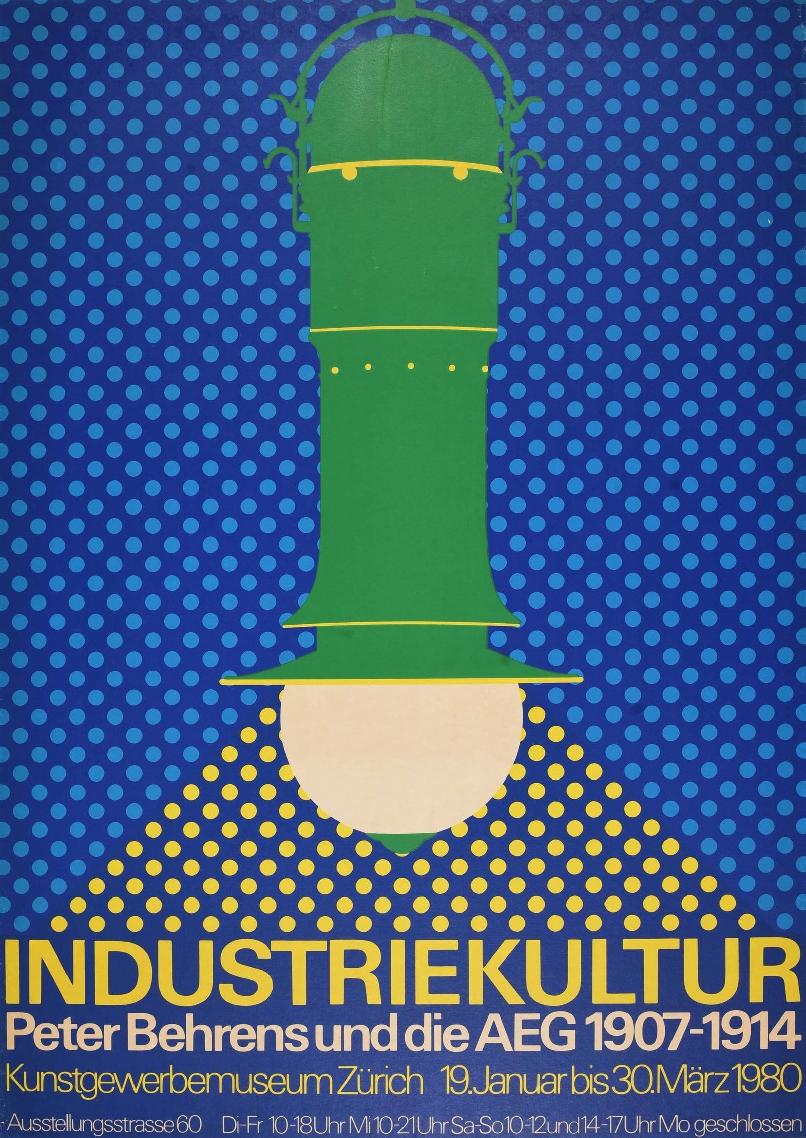 Industriekultur by Niklaus Troxler - Original Vintage Poster
