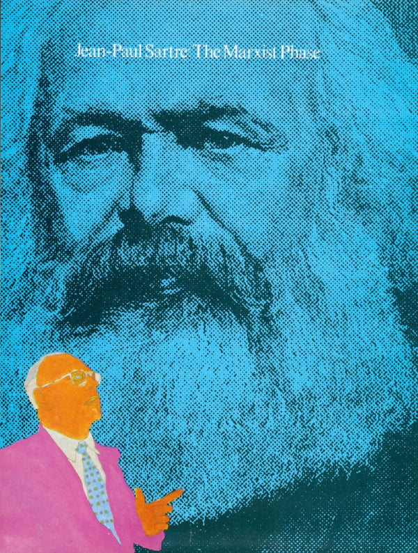 The Marxist Phase, Ramparts Magazine - Original Vintage Illustration