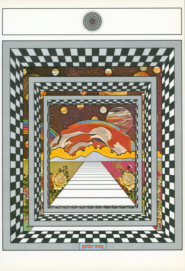 Cosmic Window, Peter Max Re-Issue - Original Vintage Poster