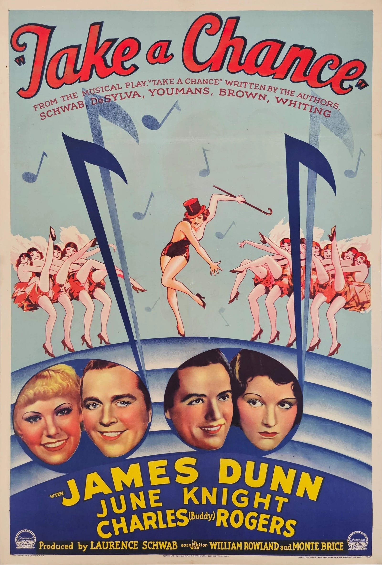 Take a Chance - Original Vintage Poster