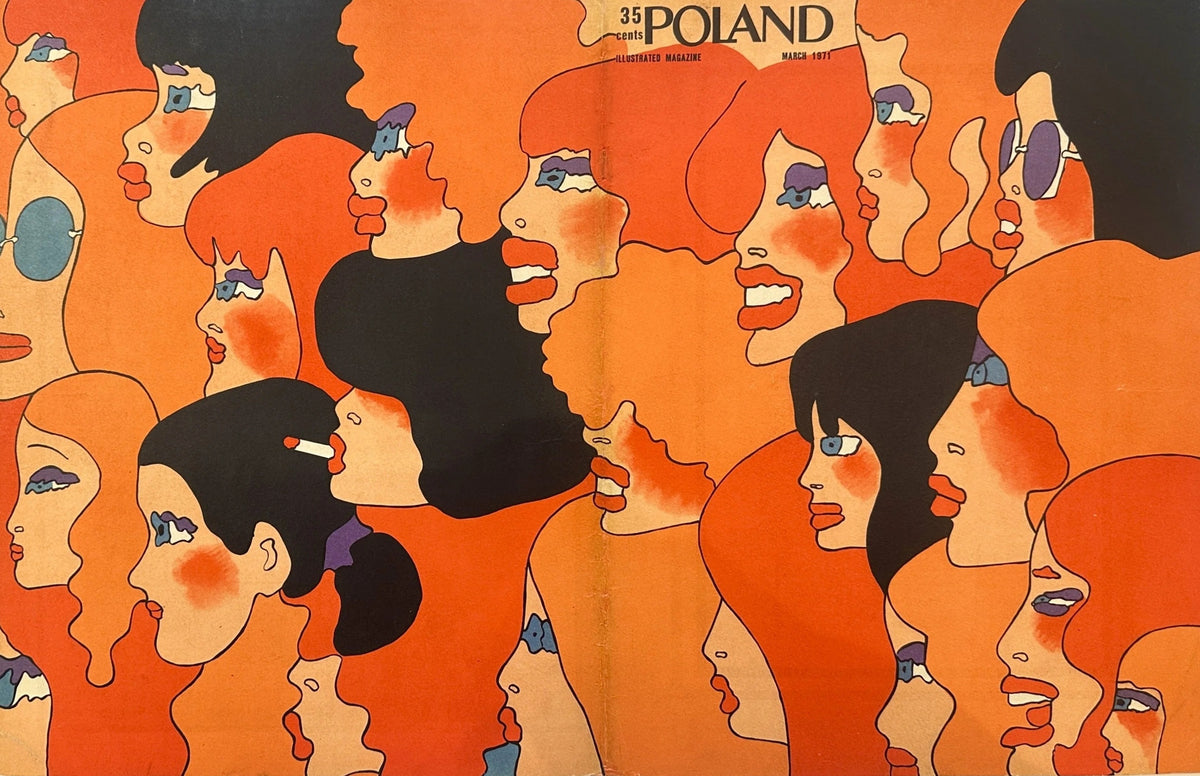 Poland Magazine by Swierzy - Original Vintage Poster