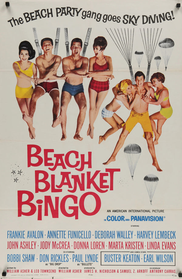 Beach Blanket Bingo - Original Vintage Poster