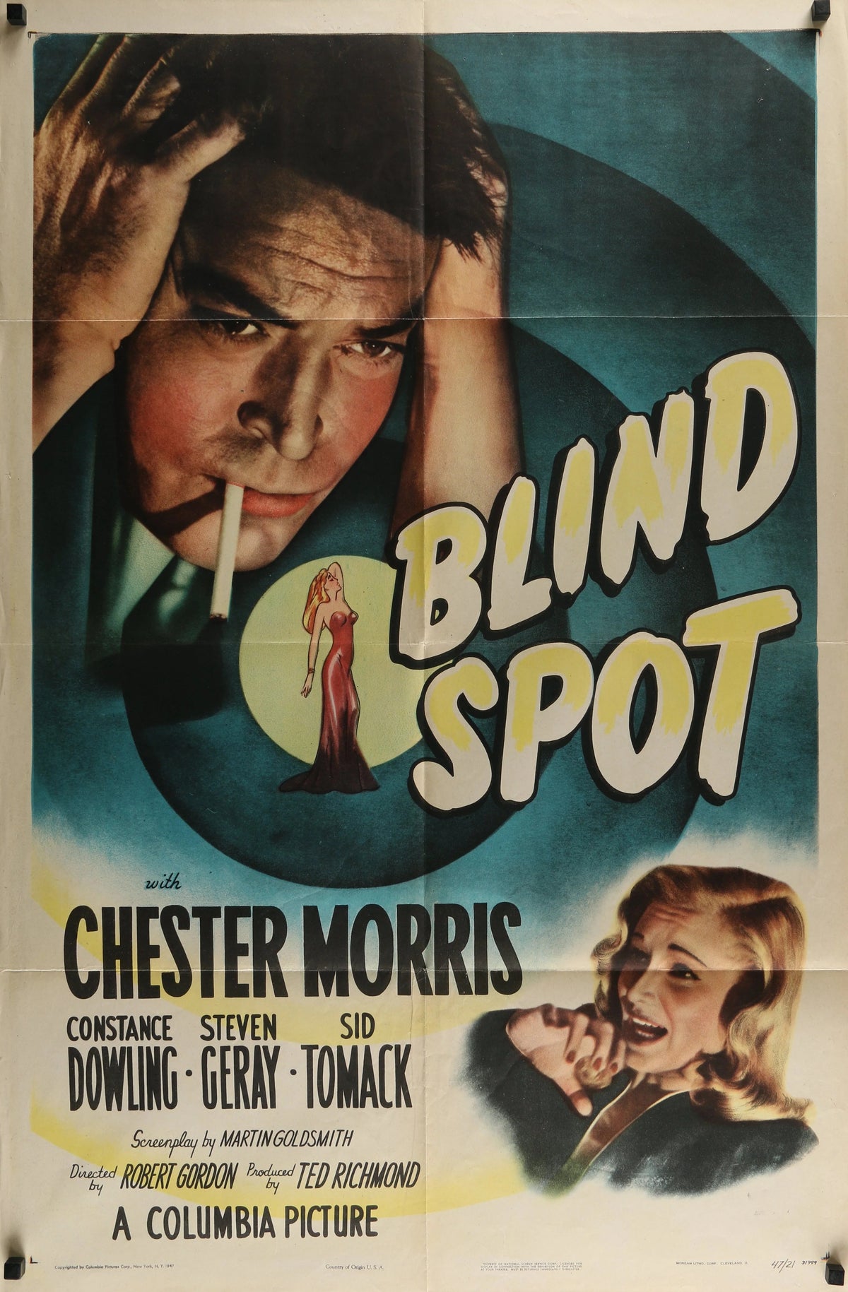 Blind Spot - Original Vintage Poster