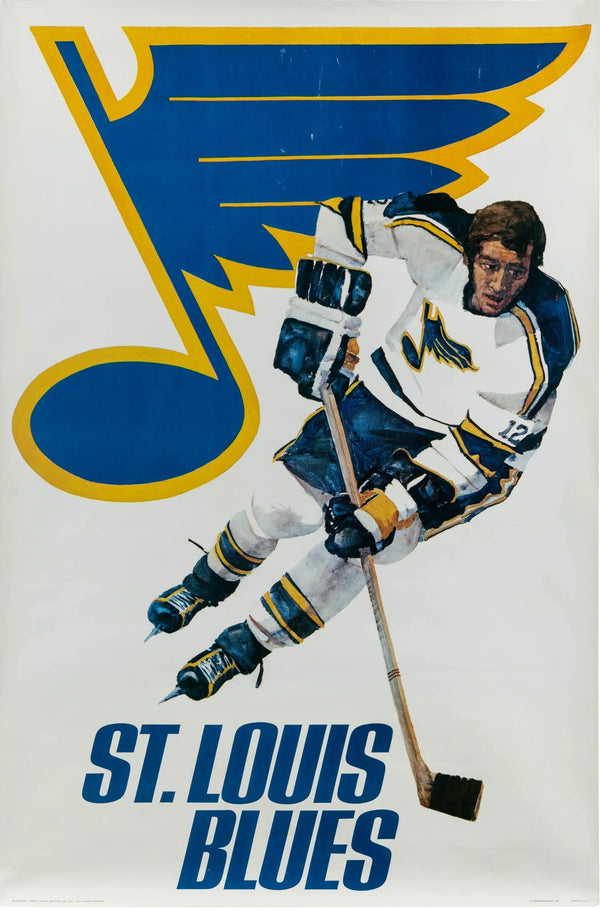 St. Louis Blues - Original Vintage Poster